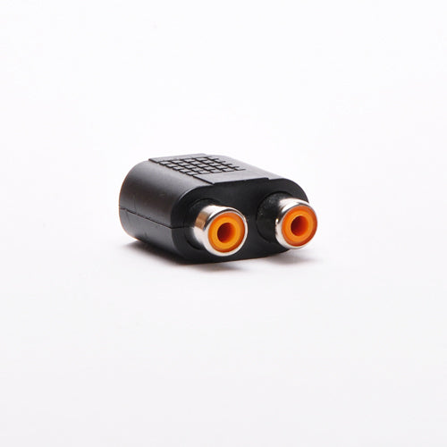 Dual RCA Jacks to RCA Stereo Adapter