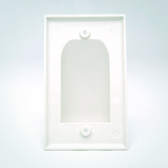 Vanco Slim Bulk Cable Wall Plate