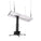 Crimson-AV JKS-18A 12 to 18 Inch Suspended Projector Ceiling Bracket with JR Universal Adapter (up to 50lbs)