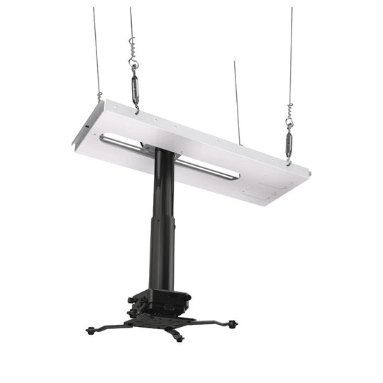 Crimson-AV JKS-18A 12 to 18 Inch Suspended Projector Ceiling Bracket with JR Universal Adapter (up to 50lbs)