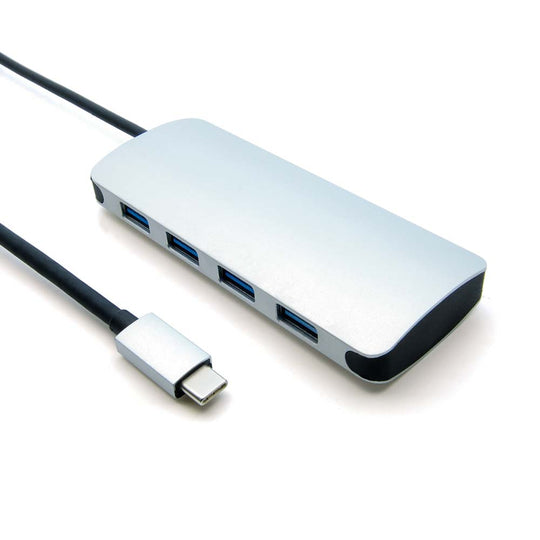 USB-C Hub - USB Type C Male to Type A Female USB 3.0 4 Port Dock