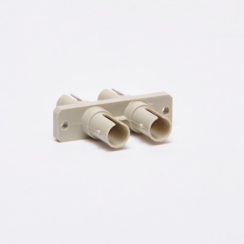 Fiber Adapter - ST-ST Multimode Duplex, Plastic