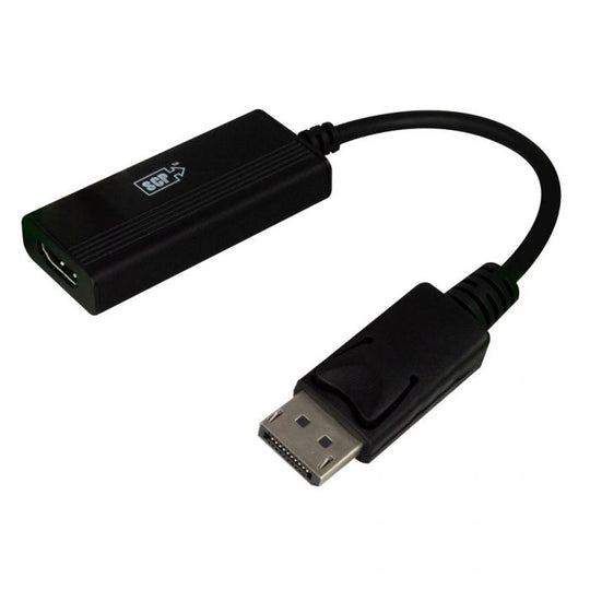 SCP DisplayPort 1.4 To HDMI 2.0B Adapter Dongle - Male DP To Female HDMI Type A, Supports 4K@60Hz HDR