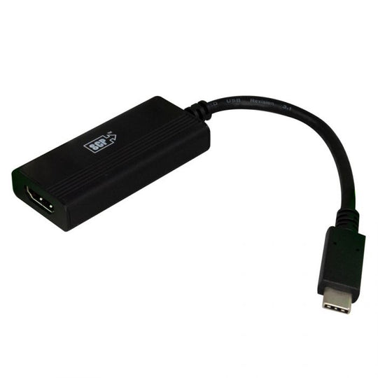 SCP USB Type-C to HDMI Adapter Dongle- Male USB Type-C to Female HDMI Type A, Supports 4K@60Hz HDR