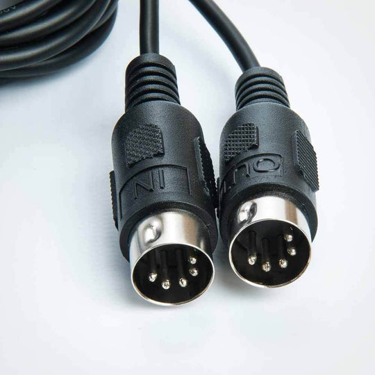 USB to 2 X MIDI DIN-5 Cable