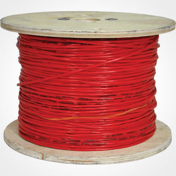 Vertical Cable 1000ft Fire Alarm Cable - 14/2 Solid FPLR, Red
