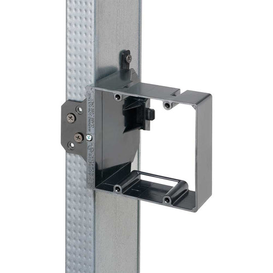 Arlington LVA2 Adjustable Depth Mounting Bracket, Dual Gang