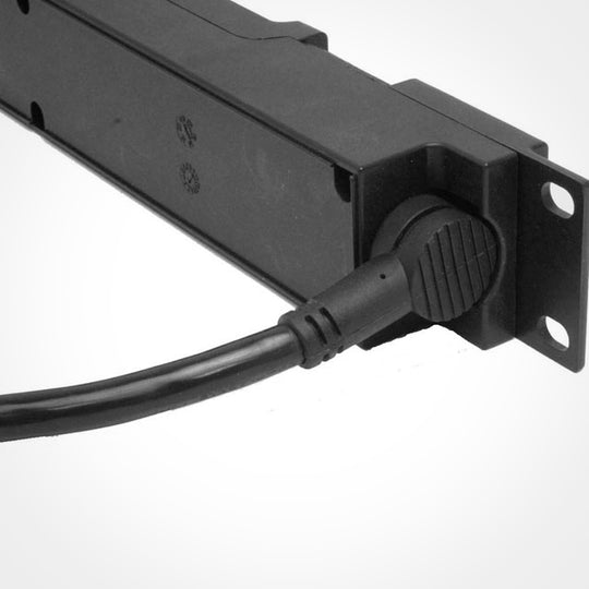 Quest HPS-E12P 19 Inch 12 Outlet Horizontal Power Strip