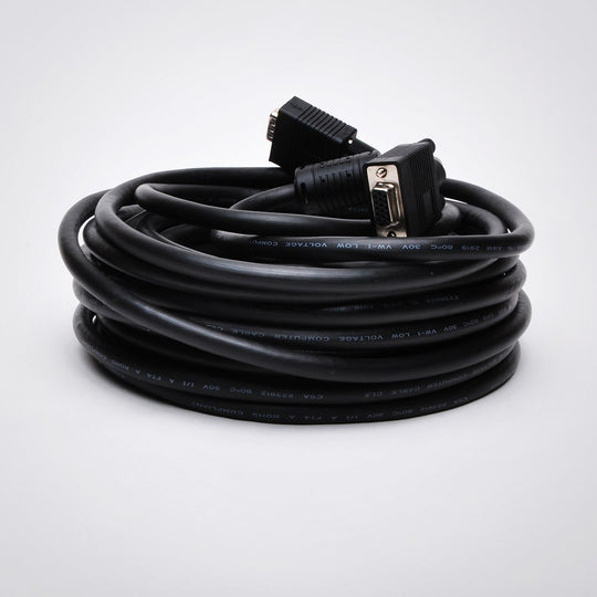 SVGA Male to Female Cable - Double Shielded with Dual Ferrites