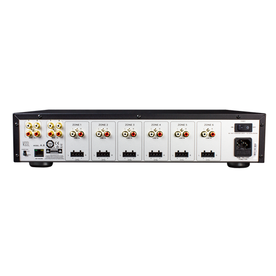 VSSL A.6 Audio Streaming System, 6 Zone, 12 Channel