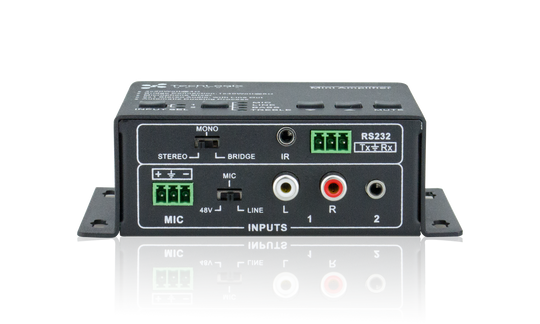 Techlogix Networx TL-A8O-20W Audio Mixer/Amp for In-room Audio -- 20W