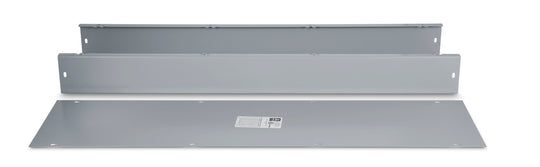 Austin AB-10120YW 10x3.5x120 Type 1 Screwcover X-ray Wireway - Painted ANSI 61 Gray