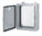 Austin AB-16166N 16x16x6 Type 12 Single Door Enclosure - Painted ANSI 61 Gray