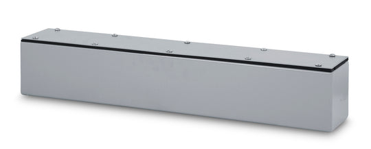 Austin AB-4424GST 4x4x24 Type 3 & 12 Gasketed Screwcover Trough - Galvanized