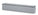 Austin AB-6624GST 6x6x24 Type 3 & 12 Gasketed Screwcover Trough - Galvanized