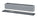 Austin AB-6636GST 6x6x36 Type 3 & 12 Gasketed Screwcover Trough - Galvanized