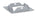 Austin AB-22PA 2.5X2.5 Type 1 Panel Adapter, Galvanized