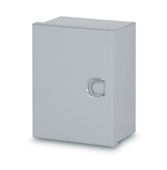 Austin AB-664HC 6x6x4 Type 1 Hingecover Junction Box - No ko's, Galvanized
