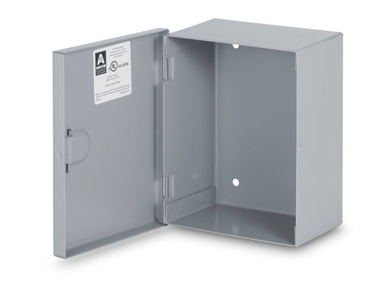 Austin AB-12126HC 12x12x6 Type 1 Hingecover Junction Box - No ko's, Galvanized