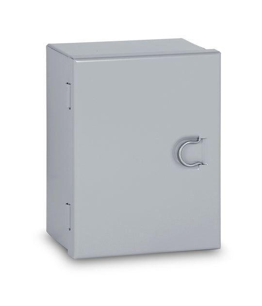 Austin AB-12126HC 12x12x6 Type 1 Hingecover Junction Box - No ko's, Galvanized