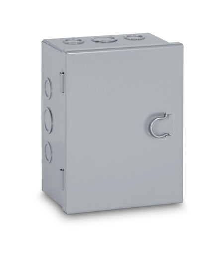 Austin AB-10104HCK 10x10x4 Type 1 Hingecover Junction Box - With ko's, Galvanized