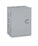 Austin AB-12124HCGK 12x12x4 Type 1 Hingecover Junction Box - With ko's, Painted ANSI 61 Gray