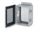 Austin AB-1084JH 10x8x4 Type 12 JIC Continuous Hinge Box - Painted ANSI 61 Gray