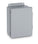 Austin AB-643JH 6x4x3 Type 12 JIC Continuous Hinge Box - Painted ANSI 61 Gray