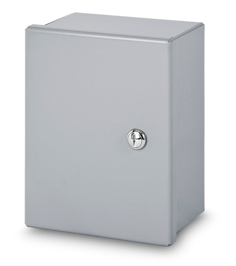 Austin AB-864SM 8x6x4 Type 1 Small Hingecover OEM Cabinet, Painted ANSI 61 Gray