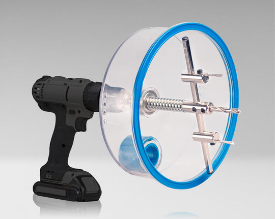 Jonard Tools Adjustable Round Hole Cutter w/ Vacuum Port, 9"