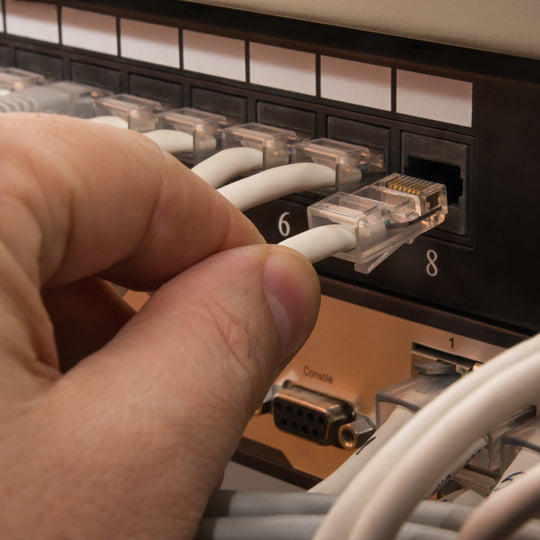 Vertical Cable Cat6 Patch Panel - 110 Type, UL