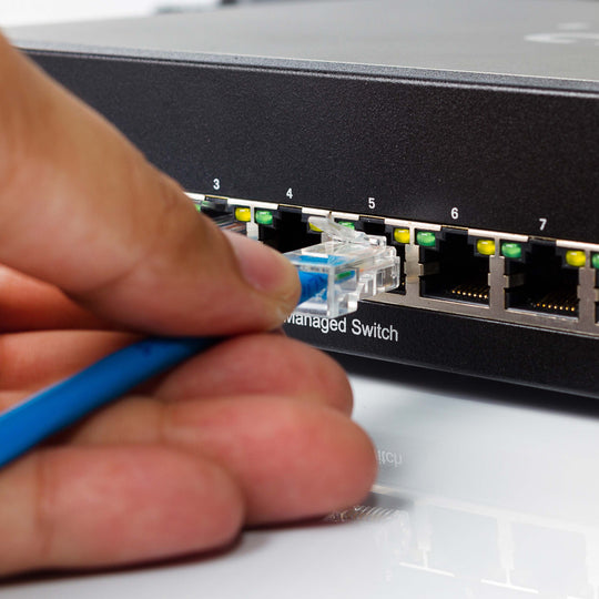 Cat6 Ethernet Patch Cable - Blue