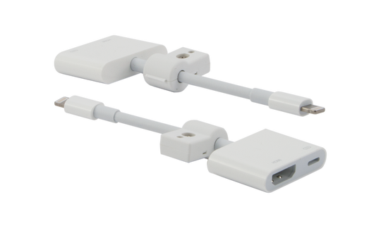 Techlogix Networx TL-SMPC-004 6' HDMI cable with attached Lightning adapter (Apple Version)