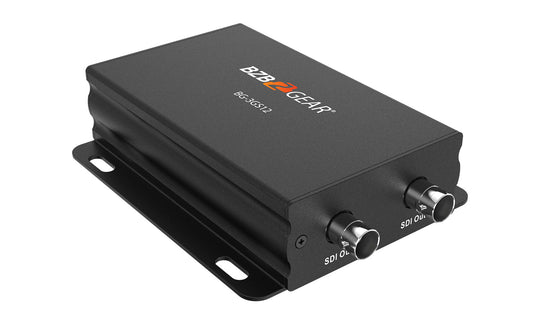 BZBGEAR SDI Splitter Amplifier with long distance support up to 200m for SD, 120m for HD, and 80m for 3G