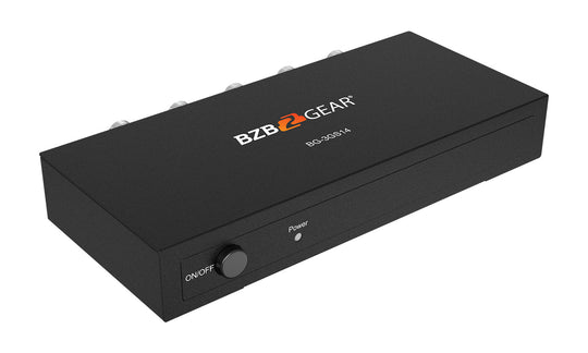 BZBGEAR SDI Splitter Amplifier with long distance support up to 200m for SD, 120m for HD, and 80m for 3G