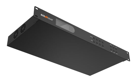 BZBGEAR 4X4 4K UHD Seamless HDMI Matrix Switcher/Video Wall Processor/MultiViewer with Scaler/IR/Audio/IP and RS-232