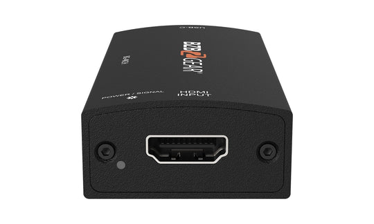 BZBGEAR 4K UHD/1080P FHD USB-C Video Capture Device/Box with Scaler