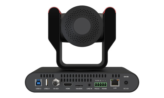 BZBGEAR 12X 1080P FHD AUTO TRACKING HDMI 2.0/12G-SDI/USB 2.0/USB 3.0 Dante AV-H Live Streaming PTZ Camera with Tally Lights