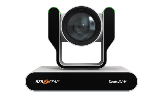 BZBGEAR 12X 1080P FHD AUTO TRACKING HDMI 2.0/12G-SDI/USB 2.0/USB 3.0 Dante AV-H Live Streaming PTZ Camera with Tally Lights