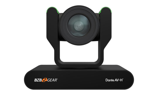 BZBGEAR 12X 1080P FHD AUTO TRACKING HDMI 2.0/12G-SDI/USB 2.0/USB 3.0 Dante AV-H Live Streaming PTZ Camera with Tally Lights
