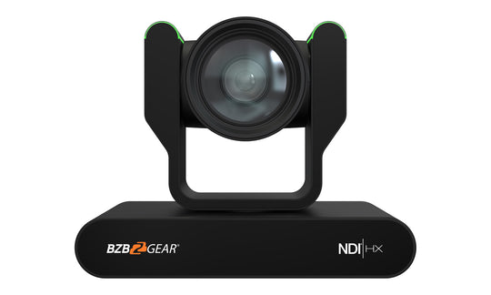 BZBGEAR 12X 1080P FHD AUTO TRACKING HDMI/3G-SDI/USB 2.0/USB 3.0/NDI|HX Live Streaming PTZ Camera with Tally Lights