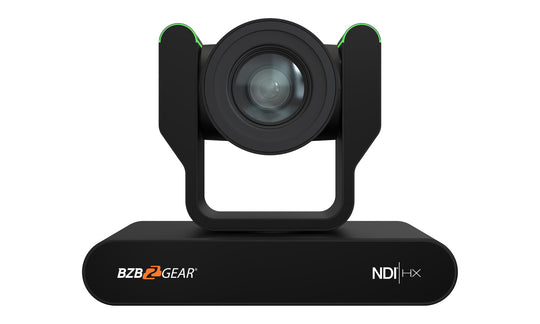 BZBGEAR 12X 1080P FHD AUTO TRACKING HDMI/3G-SDI/USB 2.0/USB 3.0/NDI|HX Live Streaming PTZ Camera with Tally Lights