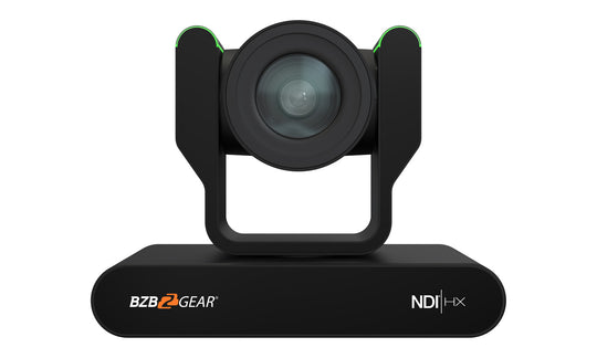 BZBGEAR 12X 1080P FHD AUTO TRACKING HDMI/3G-SDI/USB 2.0/USB 3.0/NDI|HX Live Streaming PTZ Camera with Tally Lights