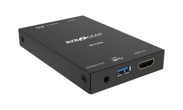 BZBGEAR USB 3.0 Full HD Video Capture Device With HDMI Loopout & Audio