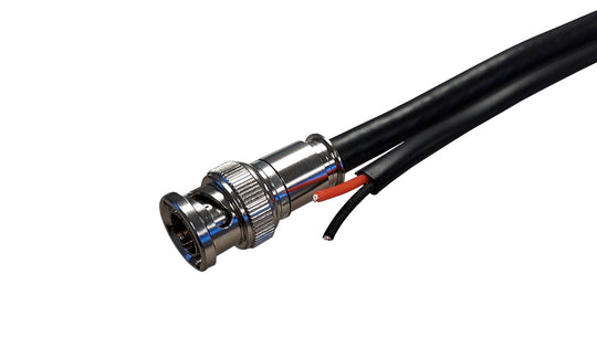 BZBGEAR 75-ohm Premade Shielded SDI with DC Siamese Cable