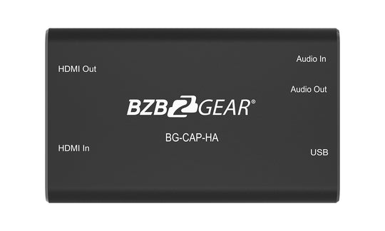 BZBGEAR USB 3.0 Powered HDMI Capture Device