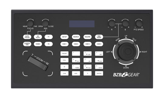 BZBGEAR Universal Advanced IP/RS232/422 Controller with Joystick