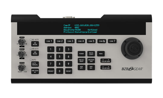 BZBGEAR Professional IP/RS232/422/RS485 Controller Joystick Gen2