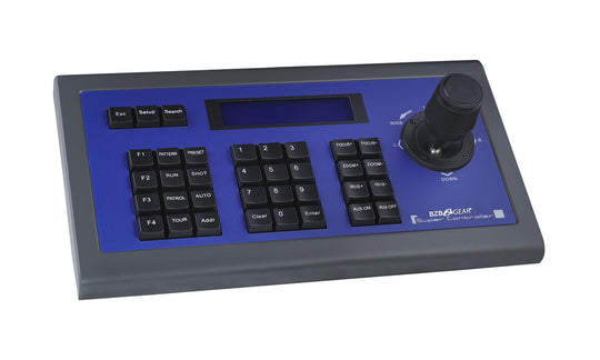 BZBGEAR Universal PTZ Controller with Joystick (RS-232/422/485)