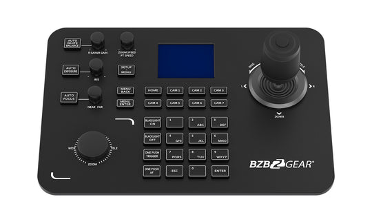 BZBGEAR Universal Advanced Serial and IP Joystick Controller (IP/RS-232/422/485)